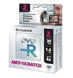 Fujifilm DVD-R 8cm Jewel Case Triple Pack (1.4GB)