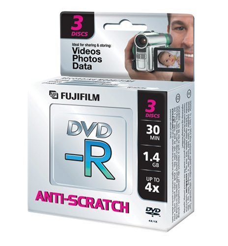 Fuji DVD-R MINI 8cn 1.4GB 4x DVD-Rohlinge 3er Pack Jewel Case Preisvergleich