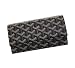 【GOYARD】ゴヤール 小銭入れ付 二つ折り 長財布 ブラック×ブラック APM VARENNE01[並行輸入品]