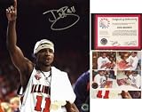 Dee Brown University of Illinois Fighting Illini - Celebration - 8x10 Autographed Photo