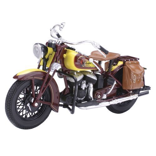 Indian 1934 Sport Scout Motorcycle Die Cast Scale Model by NewRay