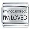 Low price I'm Not Spoiledi'm Loved Italian Charms Bracelet Link