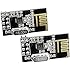 2pcs Addicore nRF24L01+ 2.4GHz Wireless Transceiver in Antistatic Foam Arduino Compatible
