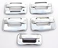 2004-2014 Ford F-150 (4 Doors) Chrome Door Handle & Tailgate Covers with keypad & w/o psg keyhole