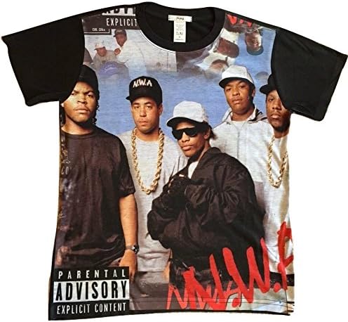 King Unisex Graphic T-shirt - Rappers & Singers (Medium, N. W. A.)