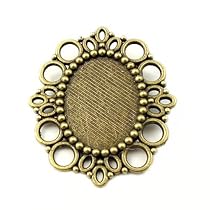 43mm Vintage style photo frame pin brooch 10pcs 20553 43mm Vintage style photo frame pin brooch 10pcs 20553