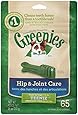 GREENIES Hip and Joint Care Canine Dental Chews - TEENIE Treats Size - Mega TREAT-PAK Package (18 oz.) - 65 Count