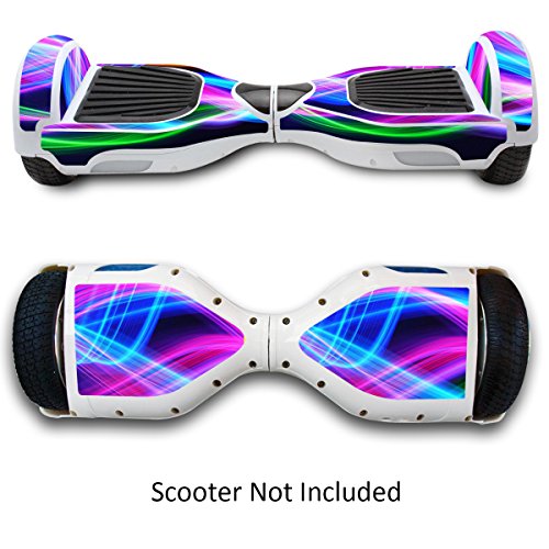 Self-Balancing Scooter Skin Hover Electric Skate Board Sticker Self Balance Motorized Longboard Decal Real Two-Wheel Smart Protective Cover Bluetooth Hover Drifting Boards Vinyl Case Stickers