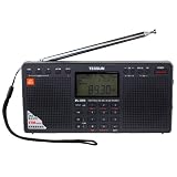Tecsun PL390 DSP Digital AM FM LW Shortwave Radio with Dual Speakers Black Electronics portable radio