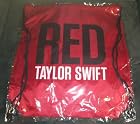 Taylor Swift RED Official Drawstring Napsack Tote Bag 19 x 17