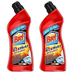 WC Bref Power Kraftpaket Gel, 2er Pack (2 x 1 Liter)
