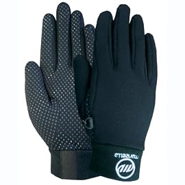 Power Stretch Black Gloves