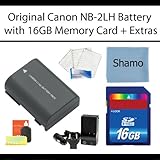 Original Canon NB-2LH Lithium-Ion Camera Battery for Canon Powershot S30 S4 ....