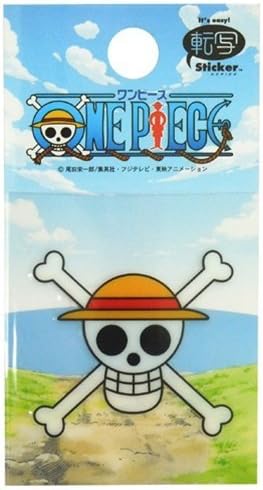 One Piece "pirate flag / 10 type" transfer stickers TM anime character goods (seal) TM Store