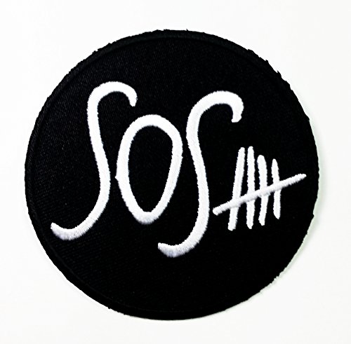 5 Seconds of Summer Patches 5sos Australian Pop Rock Sewing or Iron on Patch