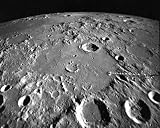 Apollo 16 Lunar Cratered Surface Photo