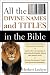 All the Divine Names and Titles in the Bible