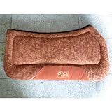 HKM Westernpad Flock, Vollblut/Warmblut, braun