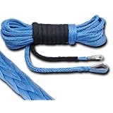 ****Dyneema Sk-75 Synthetic Winch Rope Cable Replacement ATV 4x4 Offroad SUV Truck... by TMH Technology
