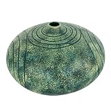 EXP Handmade Terracotta Vase With Blue-Green Glaze