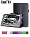 FanTEK Acer Iconia One 8 B1-810 8-Inch Case - PU Leather Multi-Angle Stand Magnetic Smart Cover (Black)