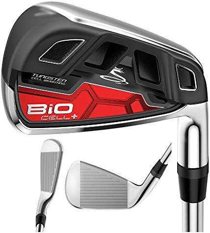 New Cobra Golf Bio+ Cell Irons 4-PW/GW Regular Flex Steel *Red*