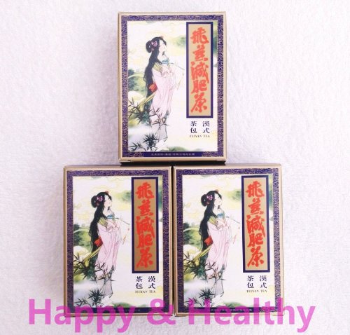 3 Packs Fei Yan Feiyan Diet Weight Loss Slimming Tea 60Teabags For 2 Months--Oolong Tea Strong Version