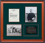 Pro Tour Memorabilia Bobby Jones - Signed Letter - Model JONESLTR-01 Golf Framed Photo Print