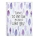 DaySpring Sadie Robertson's Spiral Bound Notebook, There's No One Else On Earth Like You
