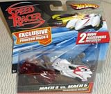 Speed Racer 1:64 Hot Wheels Car 2-Pack Mach 4 vs. Mach 6