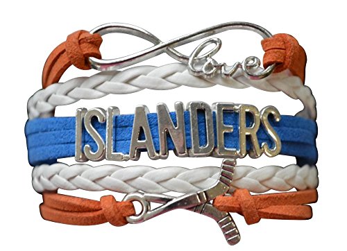 New York Islanders Bracelet, New York Islanders Jewelry, Hockey Bracelet, NHL Bracelet & Perfect Gift