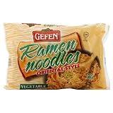 Gefen Ramen Noodle Vegetable Flavored, 3-Ounce (Pack of 24)