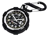 IMAGE OF Wenger 73015 Traveler Alarm Black Dial Pocket Watch