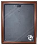 NFL Cabinet Style Jersey Display, Brown