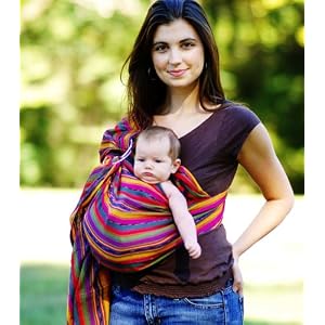 MAYA WRAP Lightly Padded Baby Ring Sling Carrier