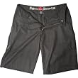 Fly Racing Mulligan II Men's Short Racewear Pant w/ Free B&F Heart Sticker Bundle - Black Plaid