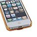 Leegoal (TM) White Gold Luxury Rhinestone Diamond Bling Back Case Cover for iPhone 5 5G