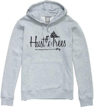 LRG Clothing Core Collection Hustle Trees Pullover Hoody Large Ash Heather