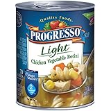 Progresso Light Soup, Chicken Vegetable Rotini, 18.5 oz, 12 Pack