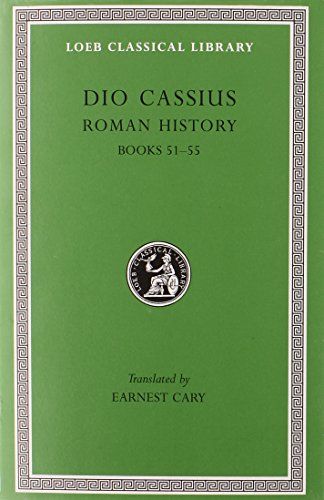 roman history volume vi books 51 55 loeb classical library