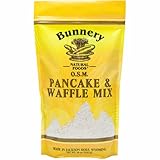 Bunnery Natural Foods Whole Grain Pancake and Waffle Mix, 18-Ounce Bags (Pack of 2)