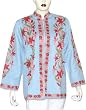 Womens Vest - Outerwear Jacket Wool Fabric Handmade in Kashmir Size XL
