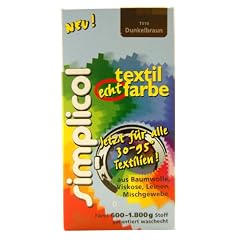 Simplicol Textil-Echtfarbe, fl�ssig, Dunkelbraun