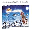 Advent Calendar - Santa in the Sky Free Standing