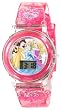 Disney Kids' PN1009 Princess Digital Dial Pink Jelly Strap Watch