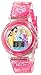 Disney Kids' PN1009 Princess Digital Dial Pink Jelly Strap Watch