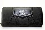 「レア・限定1点・COACH・コーチ・長財布・F45933 SV/BK・アメリカ直輸入」の画像