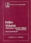 The Daily Study Bible Index: Index (Index Volume)