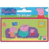 Peppa Pig - Mini 3D Lenticular Sticker - Sticker Styleby Sticker Style