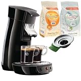 Philips Senseo Viva Café HD 7825 / 60 black + Tea Pods Start-Set: Philips Senseo Viva Café